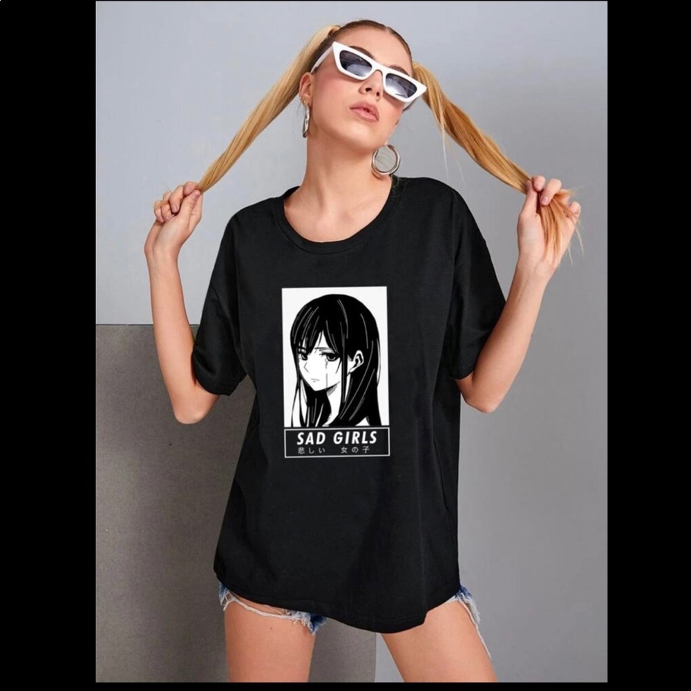 Figure Graphic Oversized Tee